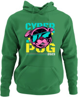 Φούτερ με κουκούλα - Cyber Dog - Color Thumbnail Kelly Green