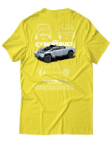 T-Shirt Αντρικό - Cybertruck - Color Thumbnail Κίτρινο