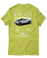 T-Shirt Αντρικό - Cybertruck - Color Thumbnail Λαχανί