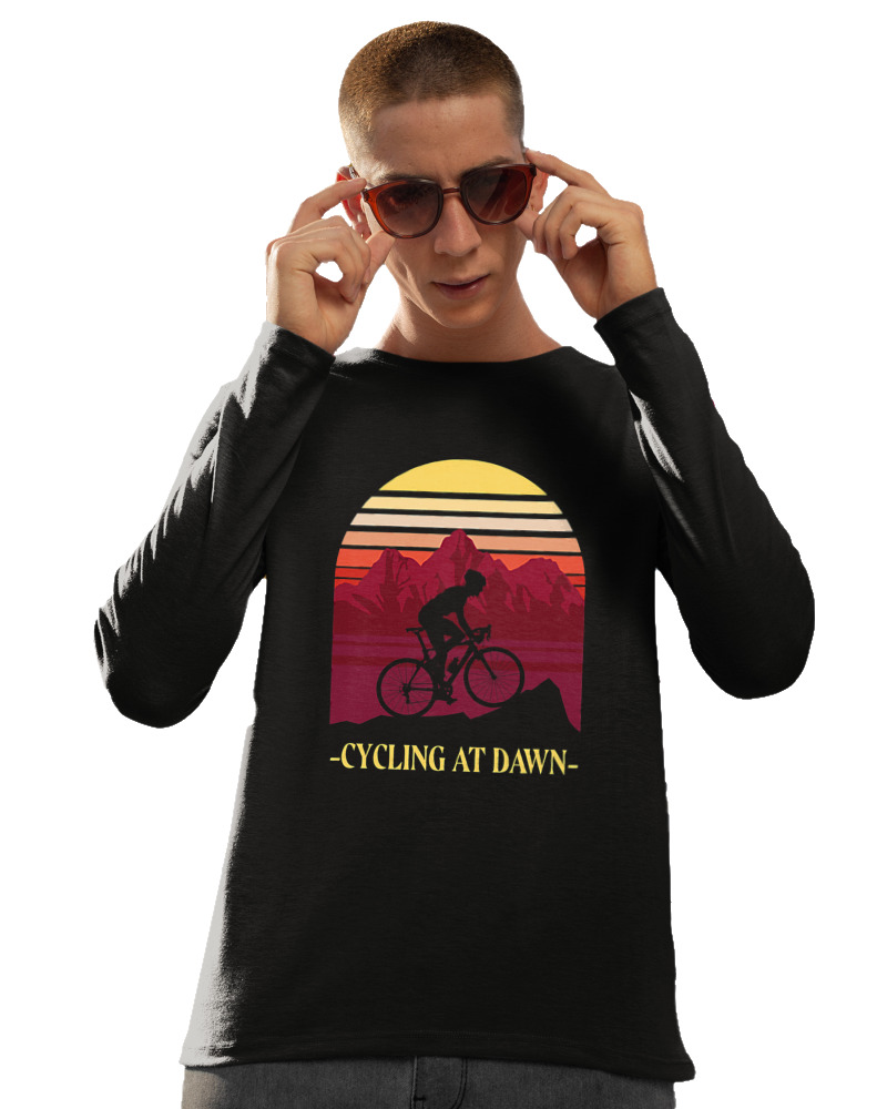 Cycling At Dawn - Image 1