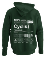 Φούτερ με κουκούλα - Cyclist - Color Thumbnail Κυπαρισσί