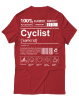T-Shirt  Γυναικείο - Cyclist - Color Thumbnail Κόκκινο