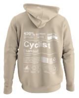 Φούτερ με κουκούλα - Cyclist - Color Thumbnail Μπέζ