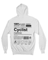 Ζακέτα Φούτερ με κουκούλα Γυναικείο - Cyclist - Color Thumbnail 'Ασπρο