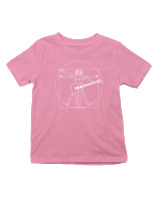 T-Shirt  Παιδικό - Da Vinci Rocks - Color Thumbnail Ροζ