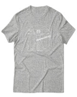 T-Shirt  Γυναικείο - Da Vinci Rocks - Color Thumbnail Γκρί Μελανζέ