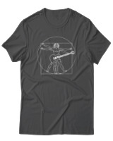 T-Shirt  Γυναικείο - Da Vinci Rocks - Color Thumbnail Ανθρακί