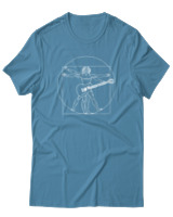 T-Shirt  Γυναικείο - Da Vinci Rocks - Color Thumbnail Τυρκουάζ