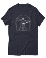 T-Shirt  Γυναικείο - Da Vinci Rocks - Color Thumbnail Σκούρο Μπλέ