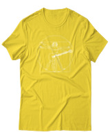 T-Shirt  Γυναικείο - Da Vinci Rocks - Color Thumbnail Κίτρινο Χρυσό