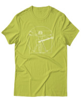 T-Shirt  Γυναικείο - Da Vinci Rocks - Color Thumbnail Λαχανί