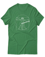 T-Shirt  Γυναικείο - Da Vinci Rocks - Color Thumbnail Πράσινο