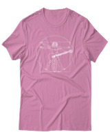 T-Shirt  Γυναικείο - Da Vinci Rocks - Color Thumbnail Ροζ