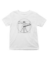 T-Shirt  Παιδικό - Da Vinci Rocks - Color Thumbnail 'Ασπρο