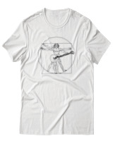 T-Shirt  Γυναικείο - Da Vinci Rocks - Color Thumbnail Άσπρο