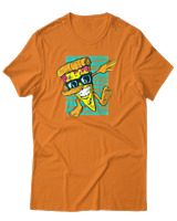 T-Shirt Αντρικό - Dabbing Slice - Color Thumbnail Πορτοκαλί