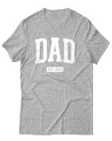 T-Shirt Αντρικό - Dad - Color Thumbnail Γκρι Μελανζέ
