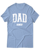 T-Shirt Αντρικό - Dad - Color Thumbnail Γαλάζιο