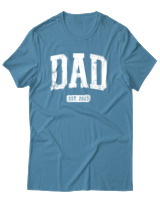 T-Shirt Αντρικό - Dad - Color Thumbnail Τιρκουάζ