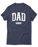 T-Shirt Αντρικό - Dad - Color Thumbnail Μπλε Γκρι