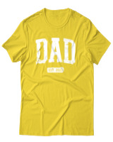 T-Shirt Αντρικό - Dad - Color Thumbnail Χρυσό Κίτρινο