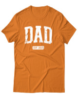 T-Shirt Αντρικό - Dad - Color Thumbnail Πορτοκαλί