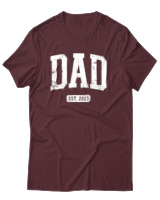 T-Shirt Αντρικό - Dad - Color Thumbnail Μπορντό