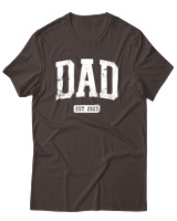 T-Shirt Αντρικό - Dad - Color Thumbnail Καφέ