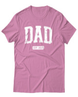 T-Shirt Αντρικό - Dad - Color Thumbnail Ροζ