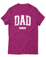 T-Shirt Αντρικό - Dad - Color Thumbnail Φουξια