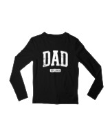 Μακρυμάνικο Μακό Παιδικό - Dad - Color Thumbnail Μαύρο