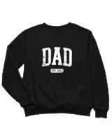 Φούτερ χωρίς κουκούλα Παιδικό - Dad - Color Thumbnail Μαύρο