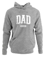 Φούτερ με κουκούλα Γυναικείο - Dad - Color Thumbnail Γκρι Μελανζέ