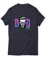 T-Shirt Αντρικό - Dad Life - Color Thumbnail Σκούρο Μπλε