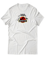T-Shirt Αντρικό - Dad Of The Birthday Boy - Color Thumbnail Άσπρο