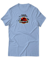 T-Shirt Αντρικό - Dad Of The Birthday Boy - Color Thumbnail Γαλάζιο