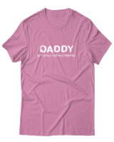 T-Shirt  Γυναικείο - Daddy But Still Tequila Friendly - Color Thumbnail Ροζ