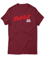 T-Shirt Αντρικό - Dare To Buy Crypto - Color Thumbnail Σκούρο Κόκκινο