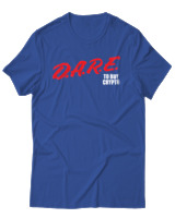 T-Shirt Αντρικό - Dare To Buy Crypto - Color Thumbnail Μπλε Ρουά