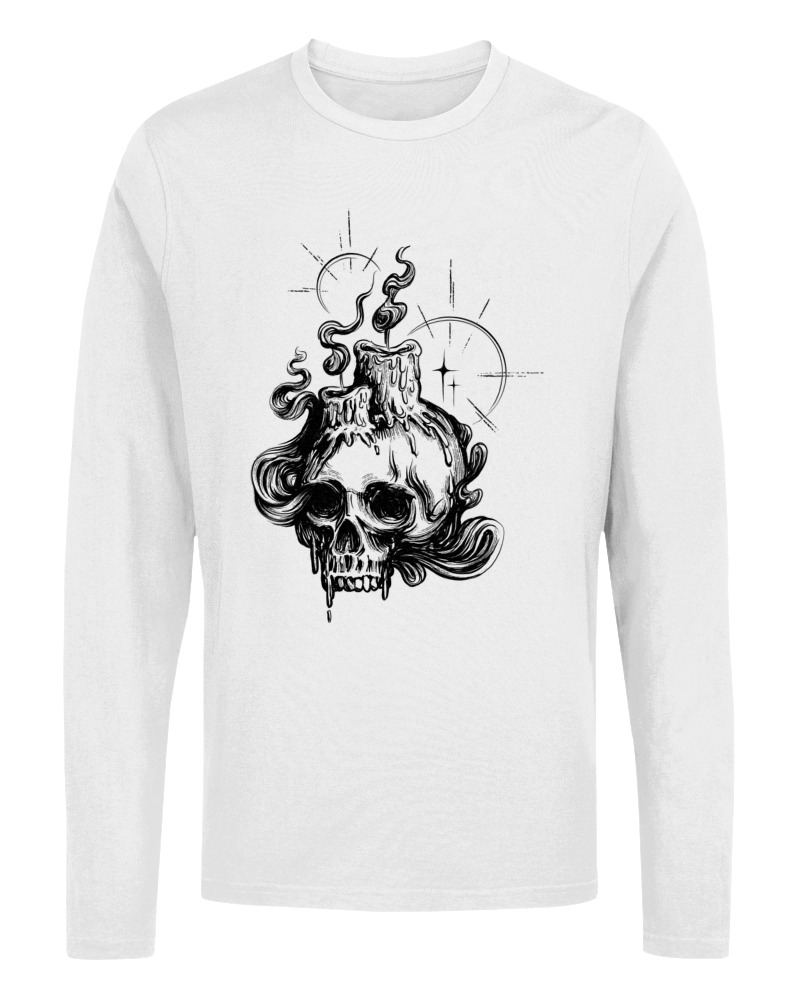 Dark Candle Skull - Image 0