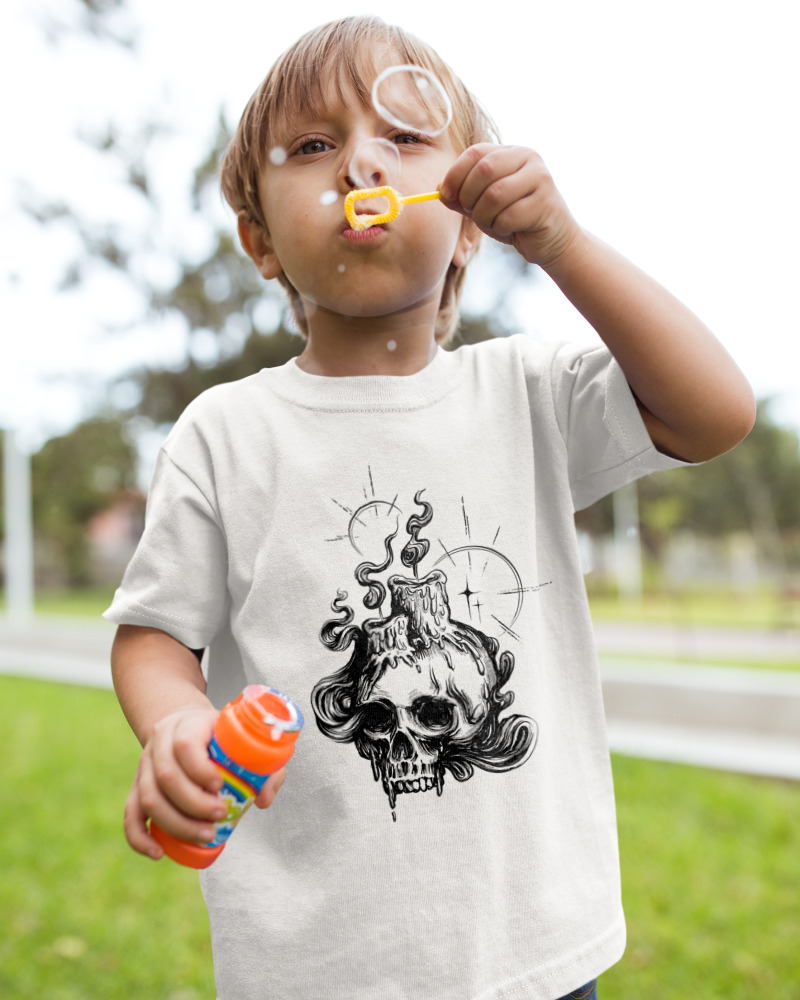 Dark Candle Skull - Image 2