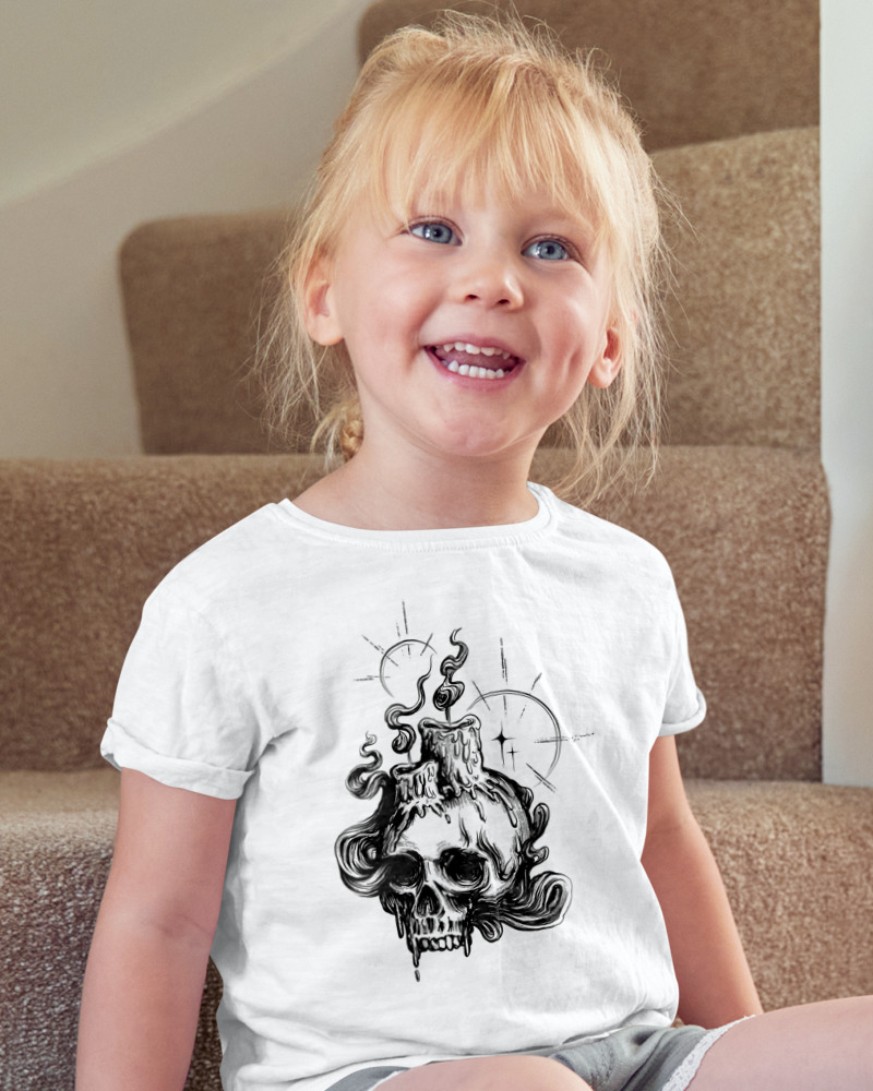 Dark Candle Skull - Image 2