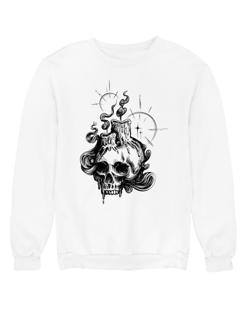 Dark Candle Skull - Image 0