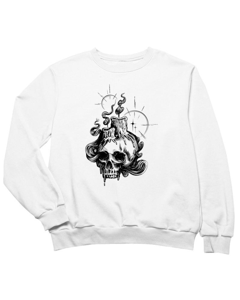 Dark Candle Skull - Image 0