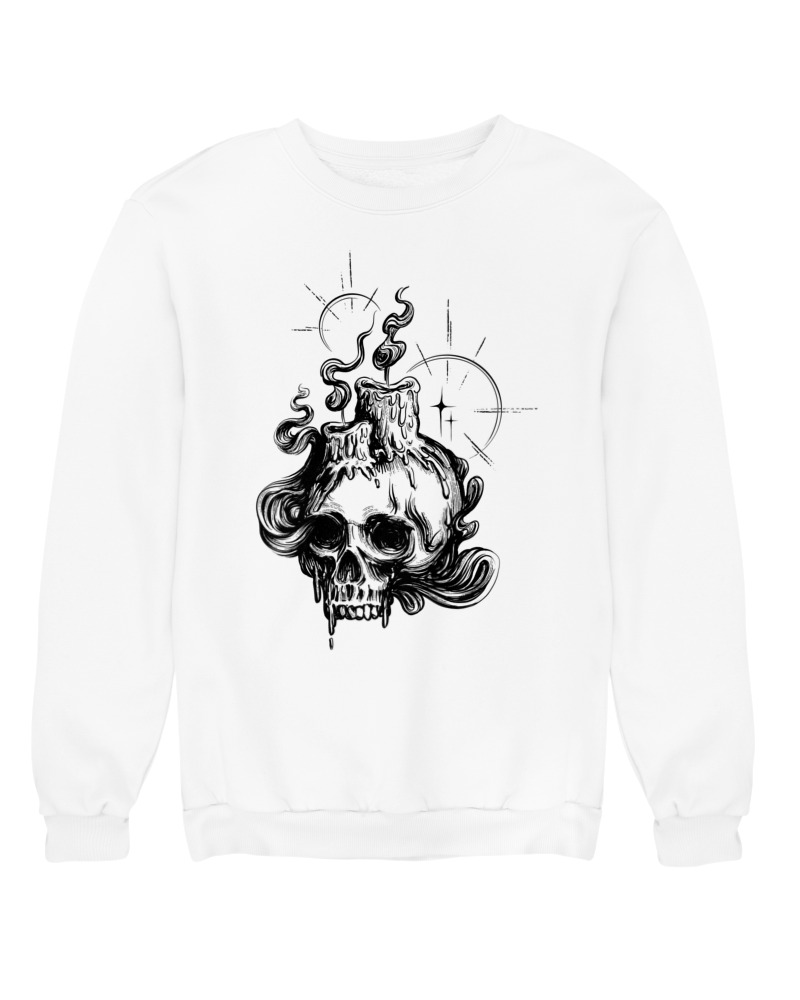 Dark Candle Skull - Image 0
