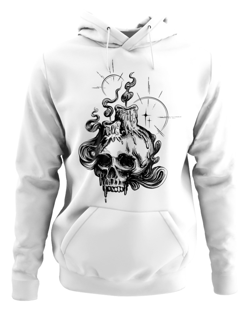 Dark Candle Skull - Image 0