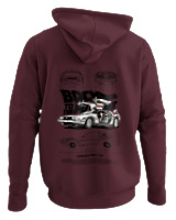 Φούτερ με κουκούλα - De Lorean - Color Thumbnail Marron