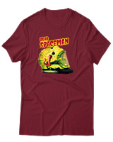 T-Shirt Αντρικό - Dead Spaceman - Color Thumbnail Σκούρο Κόκκινο