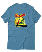 T-Shirt Αντρικό - Dead Spaceman - Color Thumbnail Τιρκουάζ