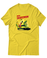 T-Shirt Αντρικό - Dead Spaceman - Color Thumbnail Χρυσό Κίτρινο